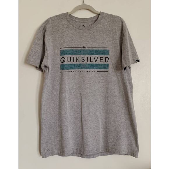 Quiksilver Other - Grey Quiksilver Graphic Short Sleeve T-Shirt L